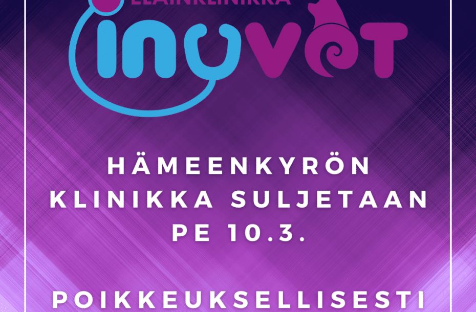 Hämeenkyrössä poikkeus pe 10.3.
