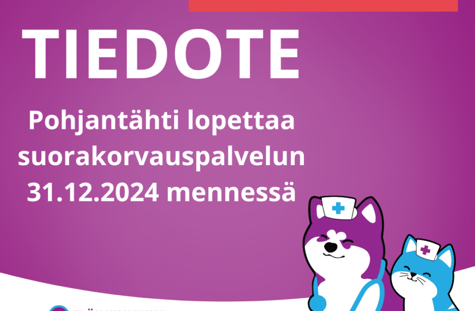 Pohjantähden suorakorvaus poistuu