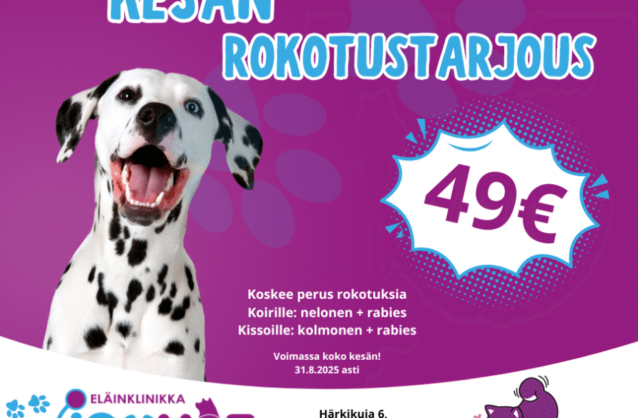 Kesän rokotustarjous
