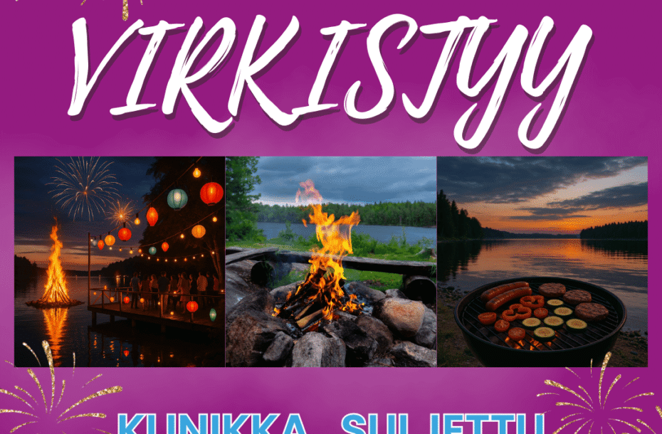 Klinikka suljettu 30.8.